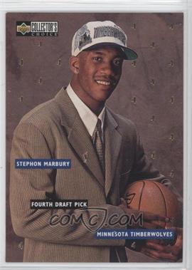 1996-97 Upper Deck Collector's Choice - NBA Draft Lottery Picks #DR4 - Stephon Marbury