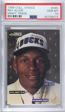 1996-97 Upper Deck Collector's Choice - NBA Draft Lottery Picks #DR5 - Ray Allen [PSA 10 GEM MT]