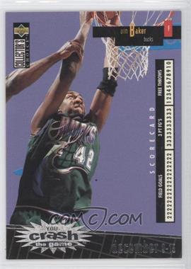 1996-97 Upper Deck Collector's Choice - Redemption You Crash the Game Series 1 - Silver #C15.1 - Vin Baker (December 9-15)