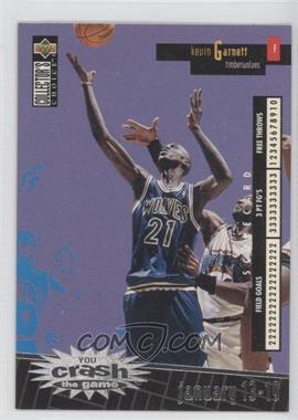 1996-97 Upper Deck Collector's Choice - Redemption You Crash the Game Series 1 - Silver #C16.2 - Kevin Garnett (January 13-19)