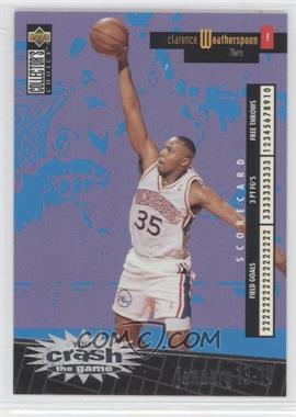1996-97 Upper Deck Collector's Choice - Redemption You Crash the Game Series 1 - Silver #C20.2 - Clarence Weatherspoon (January 13-19)