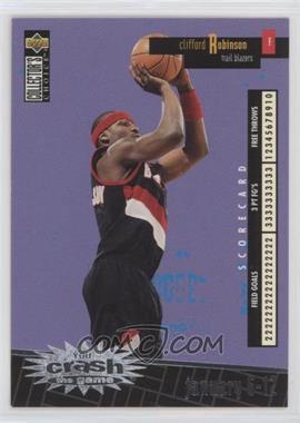 1996-97 Upper Deck Collector's Choice - Redemption You Crash the Game Series 1 - Silver #C22.2 - Clifford Robinson (January 6-12)