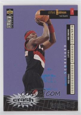1996-97 Upper Deck Collector's Choice - Redemption You Crash the Game Series 1 - Silver #C22.2 - Clifford Robinson (January 6-12)