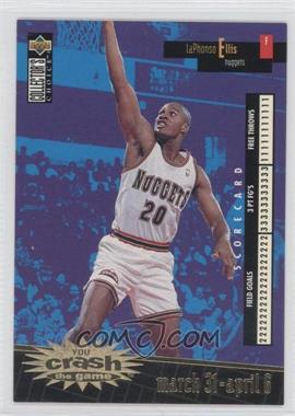 1996-97 Upper Deck Collector's Choice - Redemption You Crash the Game Series 2 - Gold #C7.2 - LaPhonso Ellis (March 31-April 6)