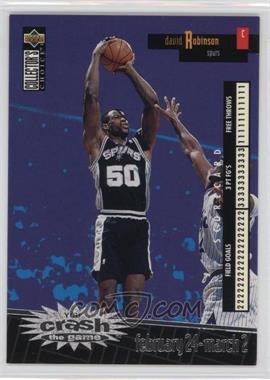 1996-97 Upper Deck Collector's Choice - Redemption You Crash the Game Series 2 - Silver #C24.1 - David Robinson (February 24-March 2)