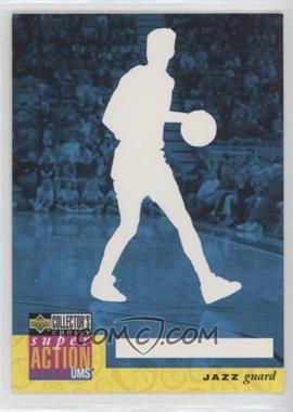 1996-97 Upper Deck Collector's Choice - SuperAction Stick 'ums Base Cards Series 2 #B27 - John Stockton