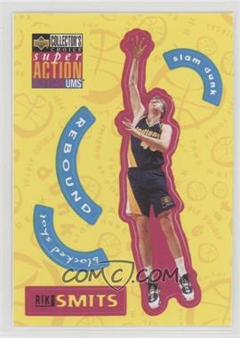 1996-97 Upper Deck Collector's Choice - SuperAction Stick 'ums Stickers Series 1 #S11 - Rik Smits