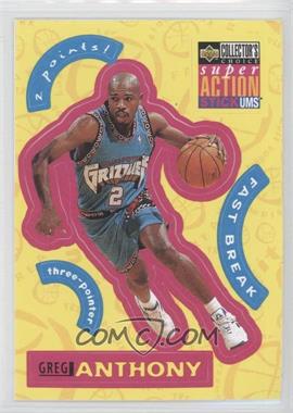 1996-97 Upper Deck Collector's Choice - SuperAction Stick 'ums Stickers Series 2 #S28 - Greg Anthony