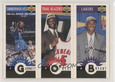 1996-97 Upper Deck Collector's Choice - Upper Deck Mini-Cards - Gold #M129-158-139 - Kevin Garnett, Jermaine O'Neal, Kobe Bryant