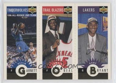1996-97 Upper Deck Collector's Choice - Upper Deck Mini-Cards - Gold #M129-158-139 - Kevin Garnett, Jermaine O'Neal, Kobe Bryant