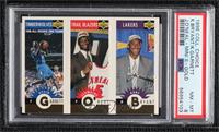 Kevin Garnett, Jermaine O'Neal, Kobe Bryant [PSA 8 NM‑MT]