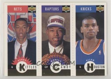 1996-97 Upper Deck Collector's Choice - Upper Deck Mini-Cards - Gold #M146-169-143 - Kerry Kittles, Marcus Camby, Allan Houston