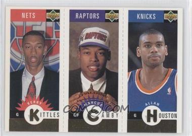 1996-97 Upper Deck Collector's Choice - Upper Deck Mini-Cards - Gold #M146-169-143 - Kerry Kittles, Marcus Camby, Allan Houston