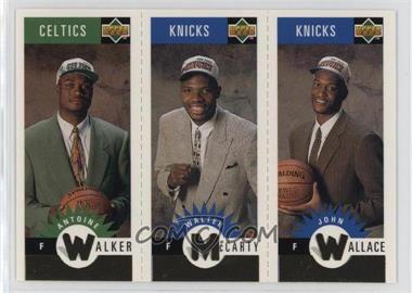 1996-97 Upper Deck Collector's Choice - Upper Deck Mini-Cards - Gold #M148-147-96 - Antoine Walker, Walter McCarty, John Wallace