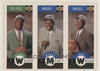 1996-97 Upper Deck Collector's Choice - Upper Deck Mini-Cards - Gold #M148-147-96 - Antoine Walker, Walter McCarty, John Wallace