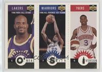 Shaquille O'Neal,, Joe Smith,  Allen Iverson [EX to NM]