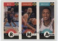 Khalid Reeves, Chris Mills, Shareef Abdur-Rahim