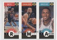 Khalid Reeves, Chris Mills, Shareef Abdur-Rahim