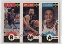 Khalid Reeves, Chris Mills, Shareef Abdur-Rahim