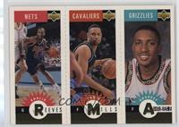 Khalid Reeves, Chris Mills, Shareef Abdur-Rahim