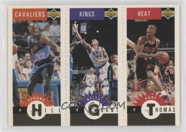1996-97 Upper Deck Collector's Choice - Upper Deck Mini-Cards - Gold #M43-70-16 - Tyrone Hill, Brian Grant, Kurt Thomas
