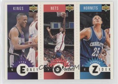 1996-97 Upper Deck Collector's Choice - Upper Deck Mini-Cards #M10-53-71 - Tyus Edney, Ed O'Bannon, George Zidek