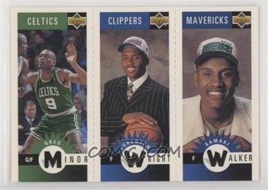 1996-97 Upper Deck Collector's Choice - Upper Deck Mini-Cards #M109-128-95 - Greg Minor, Lorenzen Wright, Samaki Walker