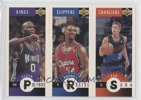 Olden Polynice, Rodney Rogers, Bob Sura