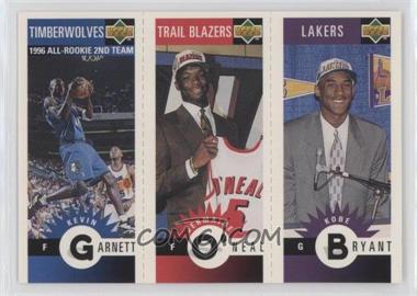 1996-97 Upper Deck Collector's Choice - Upper Deck Mini-Cards #M129-158-139 - Kevin Garnett, Jermaine O'Neal, Kobe Bryant