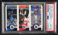 Kevin Garnett, Jermaine O'Neal, Kobe Bryant [PSA 8 NM‑MT]