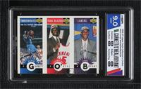 Kevin Garnett, Jermaine O'Neal, Kobe Bryant [HGA 9 MINT]