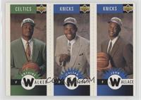 Antoine Walker, Walter McCarty, John Wallace