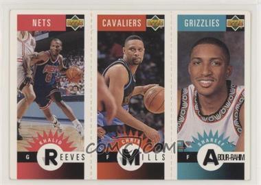 1996-97 Upper Deck Collector's Choice - Upper Deck Mini-Cards #M175-105-144 - Khalid Reeves, Chris Mills, Shareef Abdur-Rahim