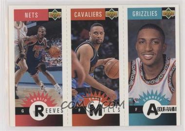 1996-97 Upper Deck Collector's Choice - Upper Deck Mini-Cards #M175-105-144 - Khalid Reeves, Chris Mills, Shareef Abdur-Rahim