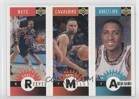 Khalid Reeves, Chris Mills, Shareef Abdur-Rahim