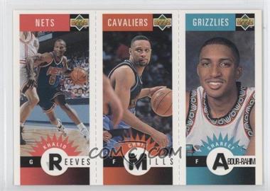 1996-97 Upper Deck Collector's Choice - Upper Deck Mini-Cards #M175-105-144 - Khalid Reeves, Chris Mills, Shareef Abdur-Rahim