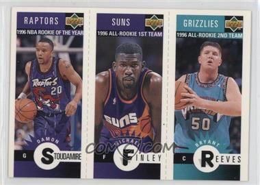 1996-97 Upper Deck Collector's Choice - Upper Deck Mini-Cards #M177-154-171 - Damon Stoudamire, Michael Finley, Bryant Reeves