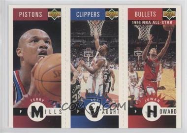 1996-97 Upper Deck Collector's Choice - Upper Deck Mini-Cards #M178-127-114 - Terry Mills, Loy Vaught, Juwan Howard