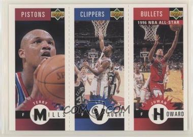 1996-97 Upper Deck Collector's Choice - Upper Deck Mini-Cards #M178-127-114 - Terry Mills, Loy Vaught, Juwan Howard