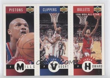 1996-97 Upper Deck Collector's Choice - Upper Deck Mini-Cards #M178-127-114 - Terry Mills, Loy Vaught, Juwan Howard