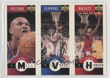 1996-97 Upper Deck Collector's Choice - Upper Deck Mini-Cards #M178-127-114 - Terry Mills, Loy Vaught, Juwan Howard