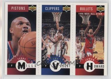 1996-97 Upper Deck Collector's Choice - Upper Deck Mini-Cards #M178-127-114 - Terry Mills, Loy Vaught, Juwan Howard