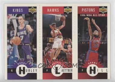 1996-97 Upper Deck Collector's Choice - Upper Deck Mini-Cards #M25-3-72 - Bobby Hurley, Christian Laettner, Grant Hill