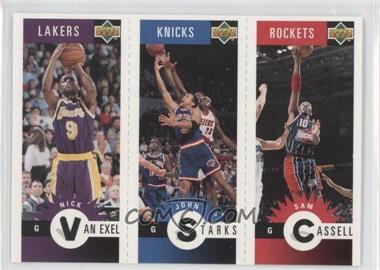 1996-97 Upper Deck Collector's Choice - Upper Deck Mini-Cards #M30-55-40 - Sam Cassell, Nick Van Exel, John Starks