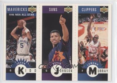 1996-97 Upper Deck Collector's Choice - Upper Deck Mini-Cards #M37-64-18 - Jason Kidd, Kevin Johnson, Lamond Murray