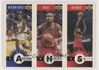 B.J. Armstrong, Tim Hardaway, Steve Smith