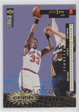 1996-97 Upper Deck Collector's Choice International French - You Crash the Game - Gold #C18.2 - Patrick Ewing (January 13-19)