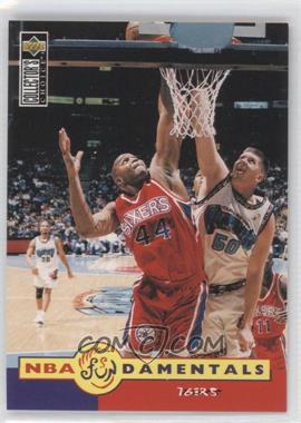 1996-97 Upper Deck Collector's Choice International German - [Base] #185 - NBA Fundamentals - Philadelphia 76ers