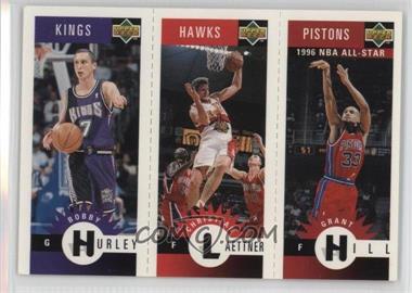 1996-97 Upper Deck Collector's Choice International German - Mini-Cards #M25-3-72 - Bobby Hurley, Christian Laettner, Grant Hill