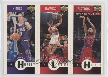 1996-97 Upper Deck Collector's Choice International German - Mini-Cards #M25-3-72 - Bobby Hurley, Christian Laettner, Grant Hill